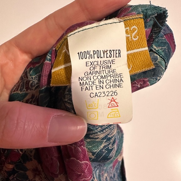 Vintage 90’s Splendida per La Senza silky slip romper. Gorgeous floral lingerie. - Picture 10 of 10